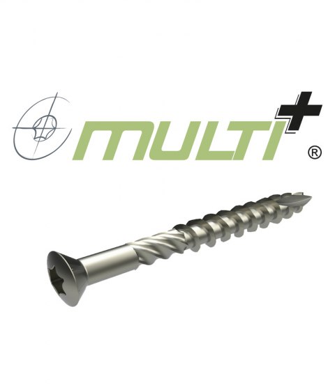Multi+vlonderschroefAISI410