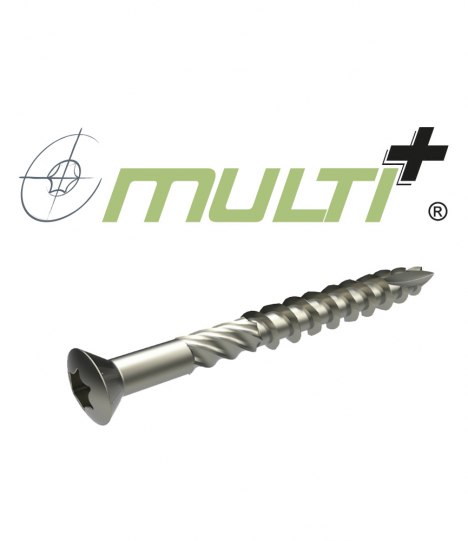 Multi+vlonderschroefAISI410